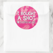 Rond Bachelorette Party Boire Sticker (Sac)