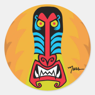 ROND BAD ASS BABOON STICKER
