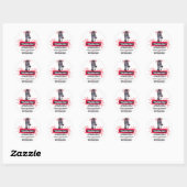 Rond Bad Day Sticker (Feuille)