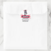 Rond Bad Day Sticker (Sac)