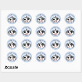 Rond Bad Day Sticker (Feuille)