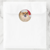 Rond Bad Père Noël sticker (Sac)