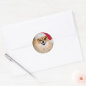 Rond Bad Père Noël sticker (Enveloppe)