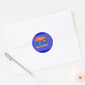 Rond baiser mon sticker basse (Enveloppe)