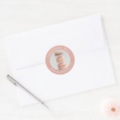Rond Baking photo Sticker (Enveloppe)