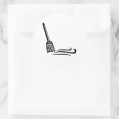 Rond Balayage - Balayage pur Balayage classique Sticker (Sac)