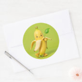 Rond  Banana Sticker (Enveloppe)
