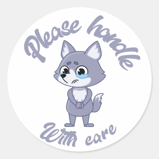 Rond bangchan wolfchan skz handle with care sticker (Devant)