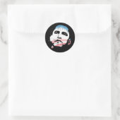 Rond Barack Obama Sticker (Sac)