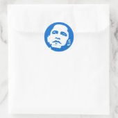 Rond Barack Obama Sticker (Sac)