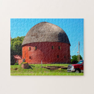 Rond Barn Oklahoma. Legpuzzel