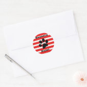 Rond Basset's Rule Sticker (Enveloppe)