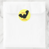 Rond Bat Dans Sticker Lune (Sac)