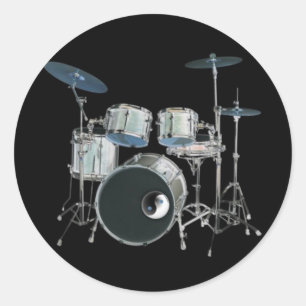 Rond Batterie et Sticker Yin-Yang