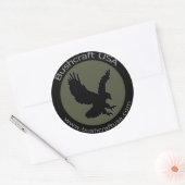 Rond BCUSA Sticker (Enveloppe)