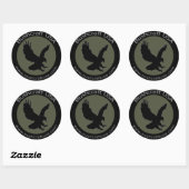 Rond BCUSA Sticker (Feuille)