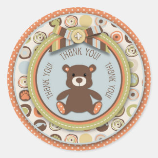 Rond Bear Bear Boy Sticker TY