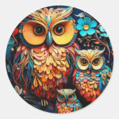 Rond Beau chou Sticker (Devant)