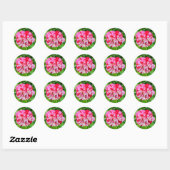 Rond Beau Sticker Rose #2 (Feuille)