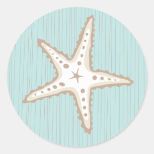 Rond Beau Sticker Starfish