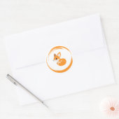 Rond Bébé Fox Sticker (Enveloppe)