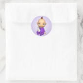 Rond Bébé Sticker Toon (Sac)