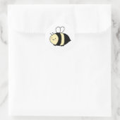 Rond bee sticker (Sac)