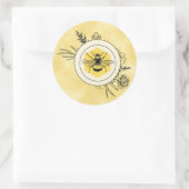 Rond Bee Sticker (Sac)