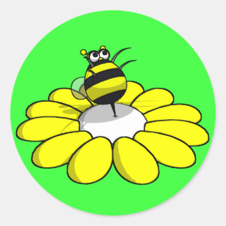 Rond BEE Sticker