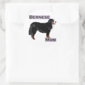 Rond Bernese Mom 4 - Sticker (Sac)