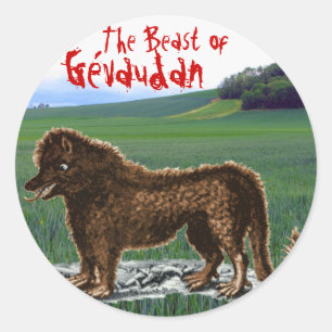 Rond Bête du Sticker du Gévaudan