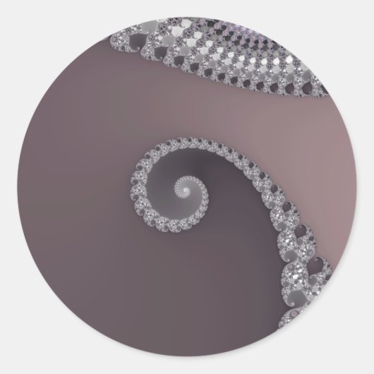 Rond Beurre - Sticker Fractal (Devant)
