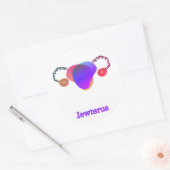 Rond Bi Jewterus Sticker (Enveloppe)