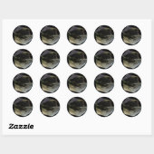Rond Bijoux Sticker (Feuille)