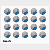 Rond Bijoux Sticker (Feuille)