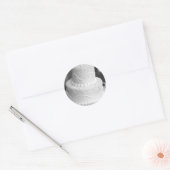 ROND BLANC MARIAGE CAKE STICKER (Enveloppe)