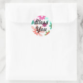 Rond Bless You sticker (Sac)
