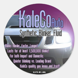 Rond Blinker Sticker Fluid
