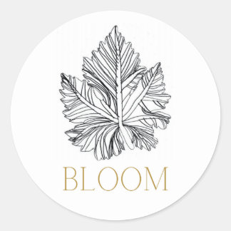 Rond BLOOM Sticker