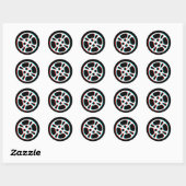 Rond Bobine de film / Sticker de bobine de film (Feuille)