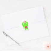Rond Bogue à sucre 3 pas de logo Sticker (Enveloppe)