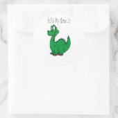 Rond Bonjour Sticker (Sac)