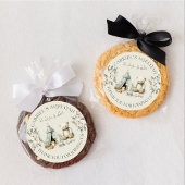 Rond Bordure florale et Sticker Teddy Aqeeqah Favoriser