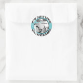 Rond Boutique Chic Boy Sticker 3 (Sac)