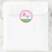 Rond Bouton Anniversaire Fête Favoriser Balise Sticker (Sac)