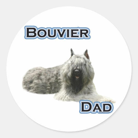 Rond Bouvier Dad 4 - Sticker (Devant)