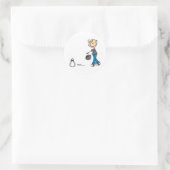 Rond Bowling Pour Strike Sticker (Sac)