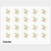 Rond Braden : Sticker circulaire (Feuille)