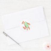 Rond Braden : Sticker circulaire (Enveloppe)