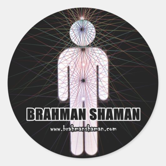 Rond BRAHMAN SHAMAN - Sticker Chakra (Devant)